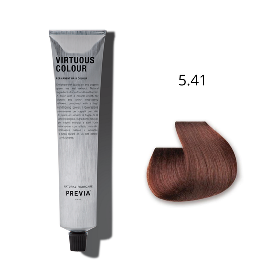 Virtuous Colour - Light Copper Ash Brown 5.41