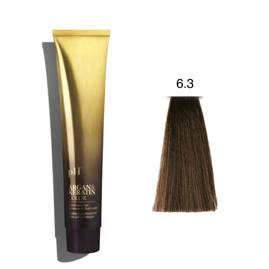 Argan & Keratin Color - Golden Dark Blonde 6.3